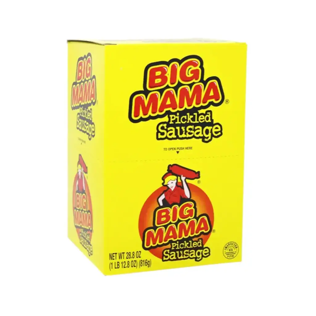 BIG MAMA 12-2.4OZ PICKLED SAUSAGE