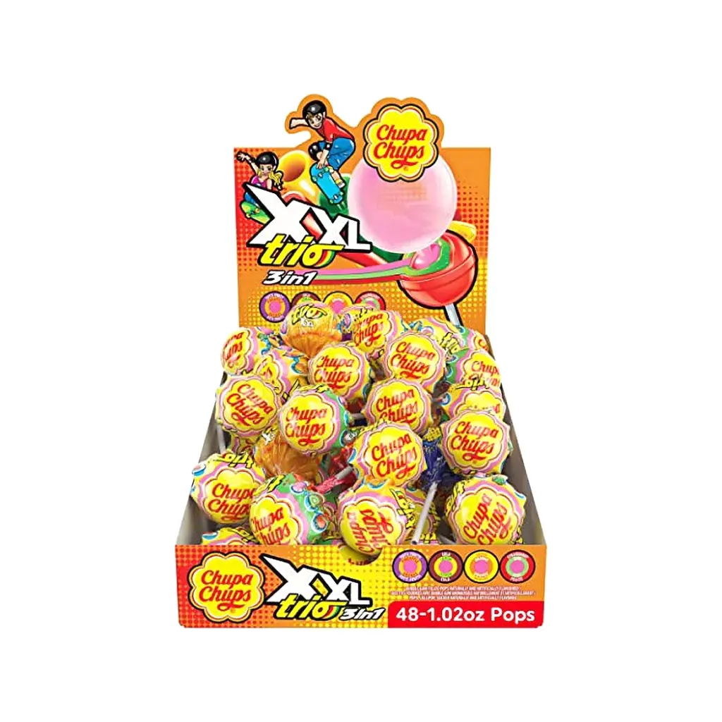 CHUPA CHUPS XXL TRIO 48-1.02OZ