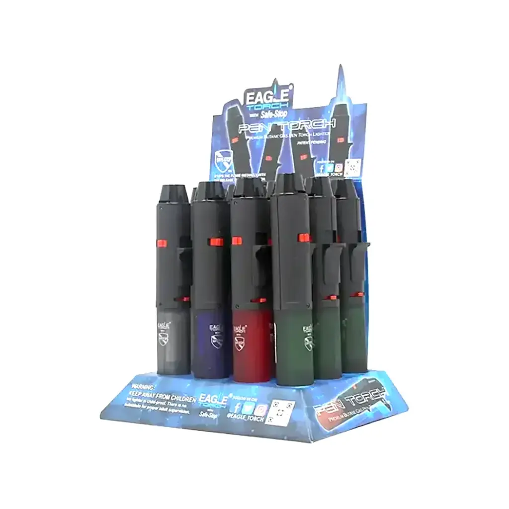 EAGLE (PT132P) 12 CT PEN TORCH LIGHTER