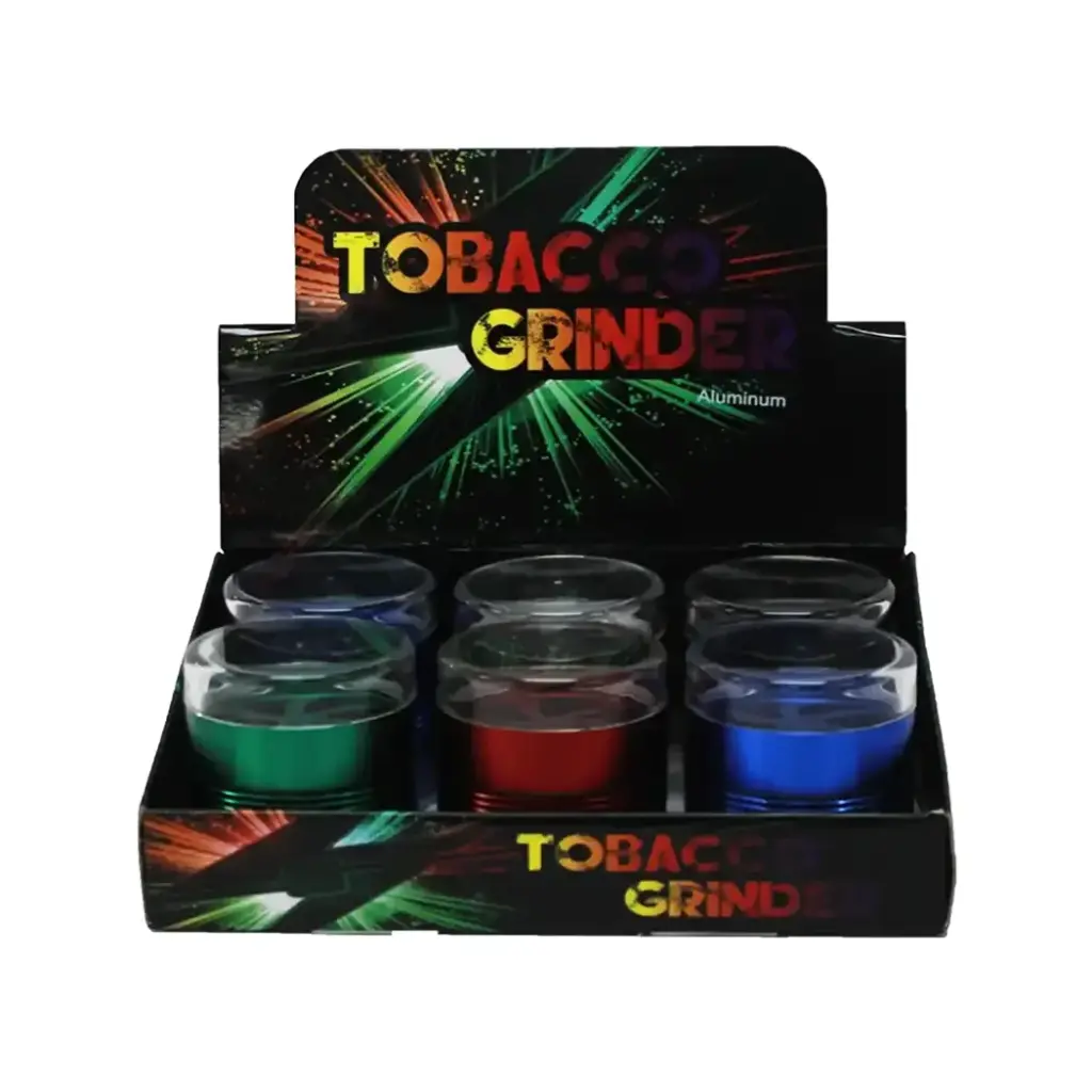 GRINDER (GR145-63) 5 PARTS ALUMINUM CLEAR TOP 63MM