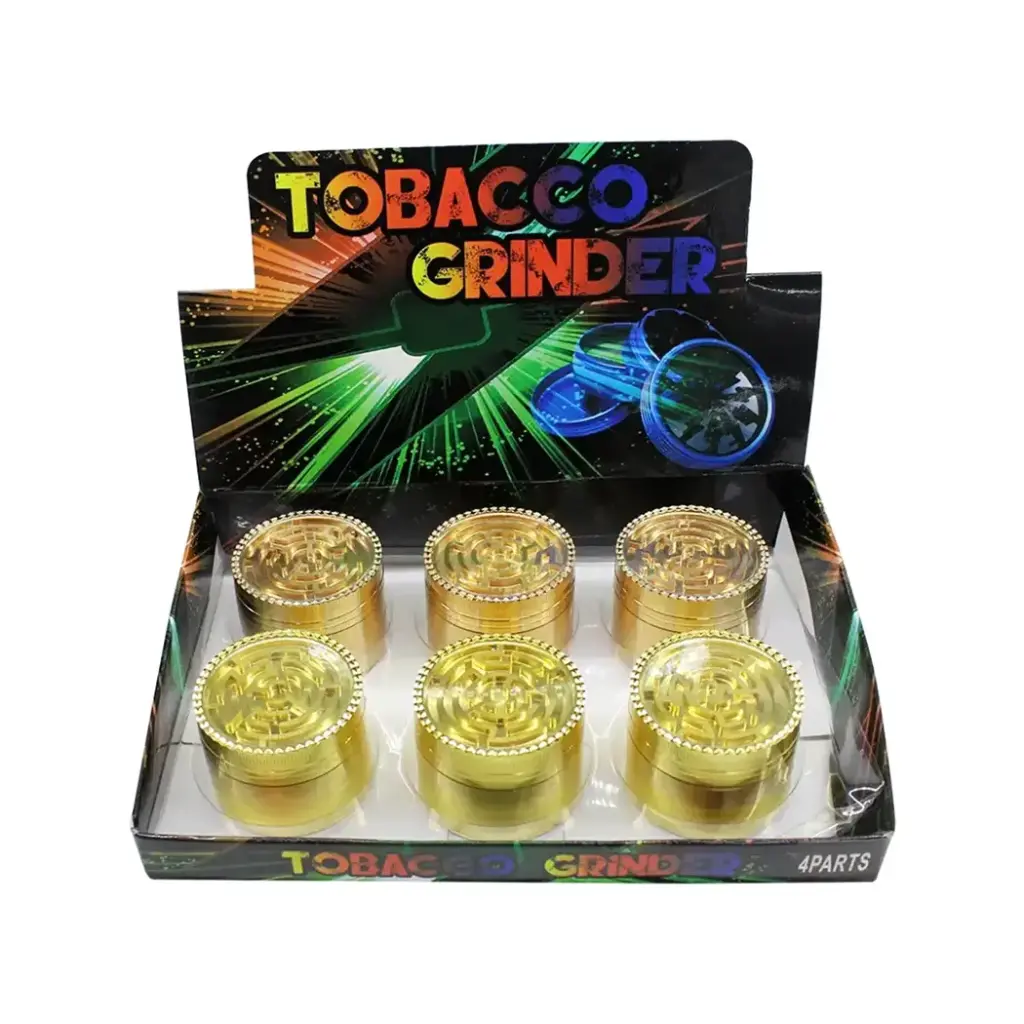GRINDER (GR150-52GD) 4 PARTS GOLD MAZE 52MM