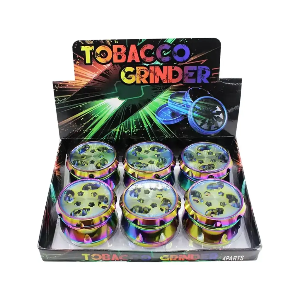 GRINDER (GR161-63RB) 4 PARTS WINE BARREL DESIGN 63MM