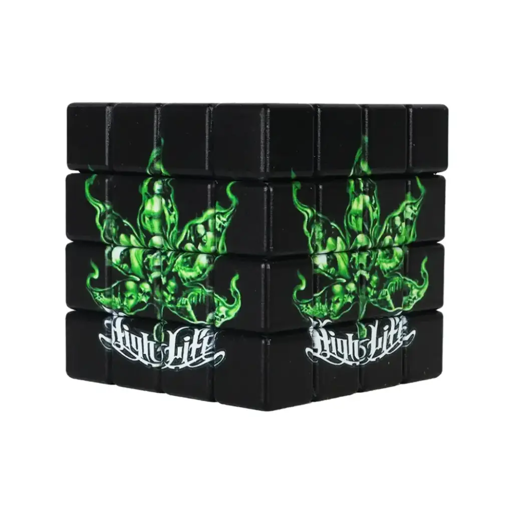 GRINDER RUBIK CUBE LEAF 4 PART