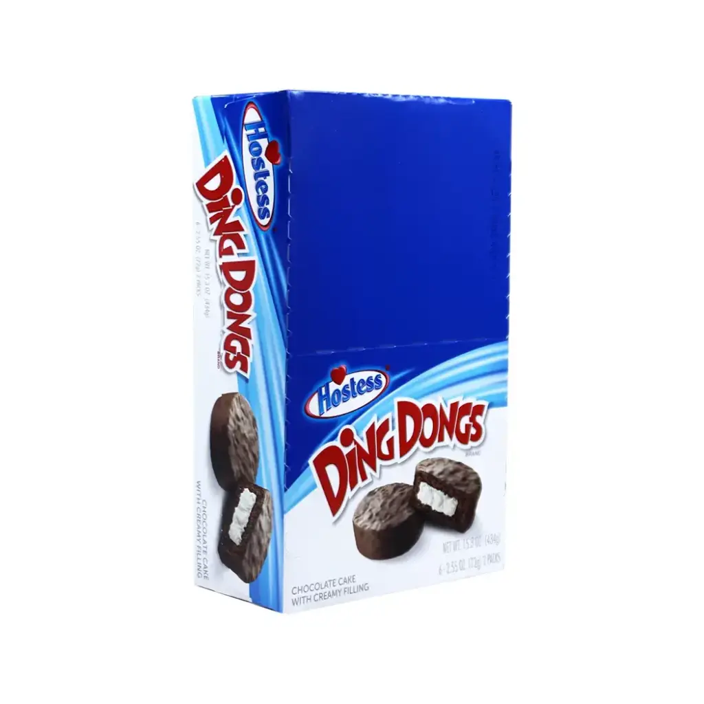 HOSTESS DING DONGS CHOCOLATE CAKE 6-2.55OZ
