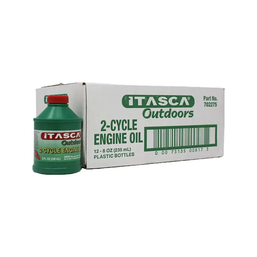 ITASCA 8OZ 2CYCLE ENGINE OIL 12 CT