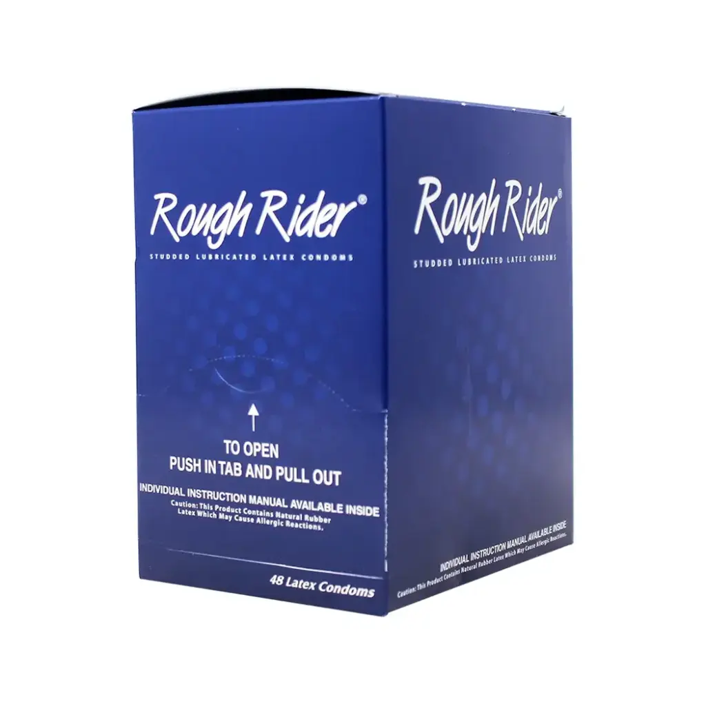 ROUGH RIDER CONDOMS DISPENSER 48 X 1S