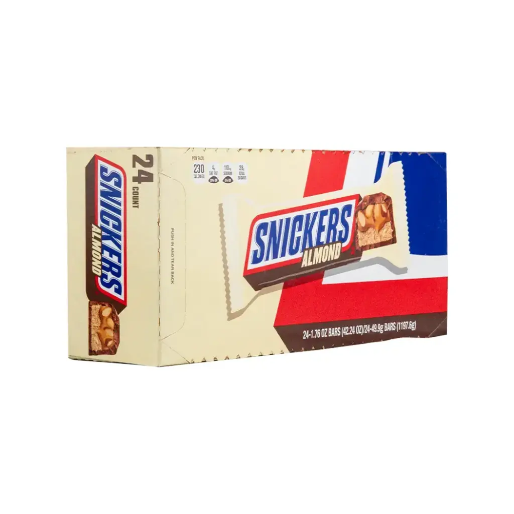 SNICKERS 24-1.76 OZ ALMOND
