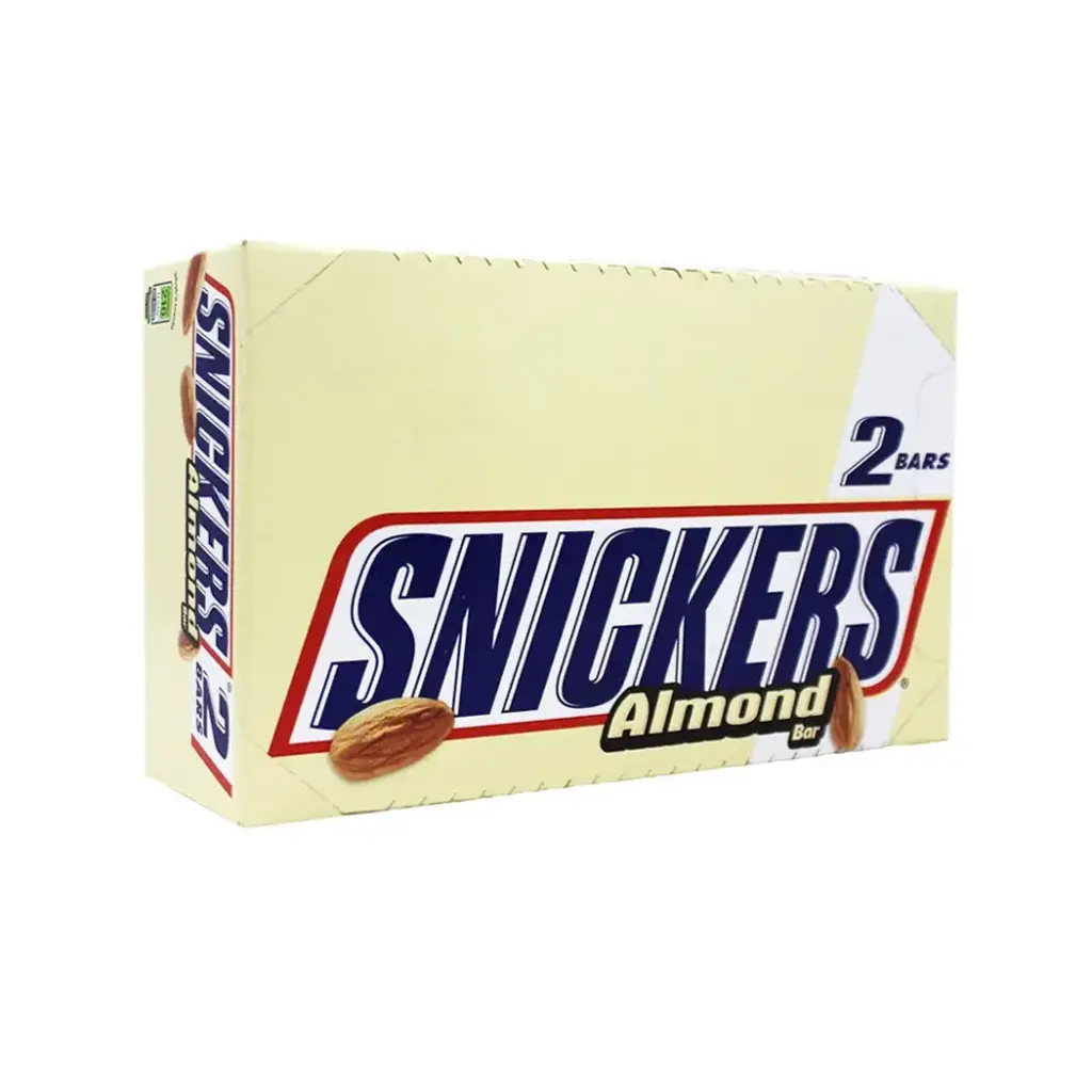 SNICKERS 24-3.23 OZ ALMOND 2 TO GO