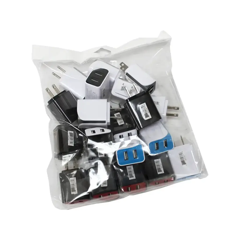 Y-MAX BK ROUND DUAL HOME ADAPTER 1 CT