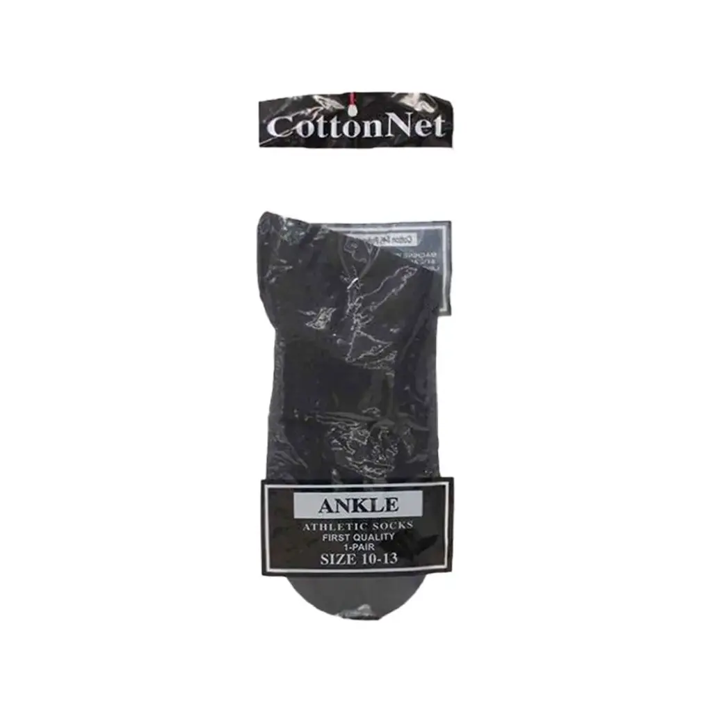 SOCKS BLACK ANKLE