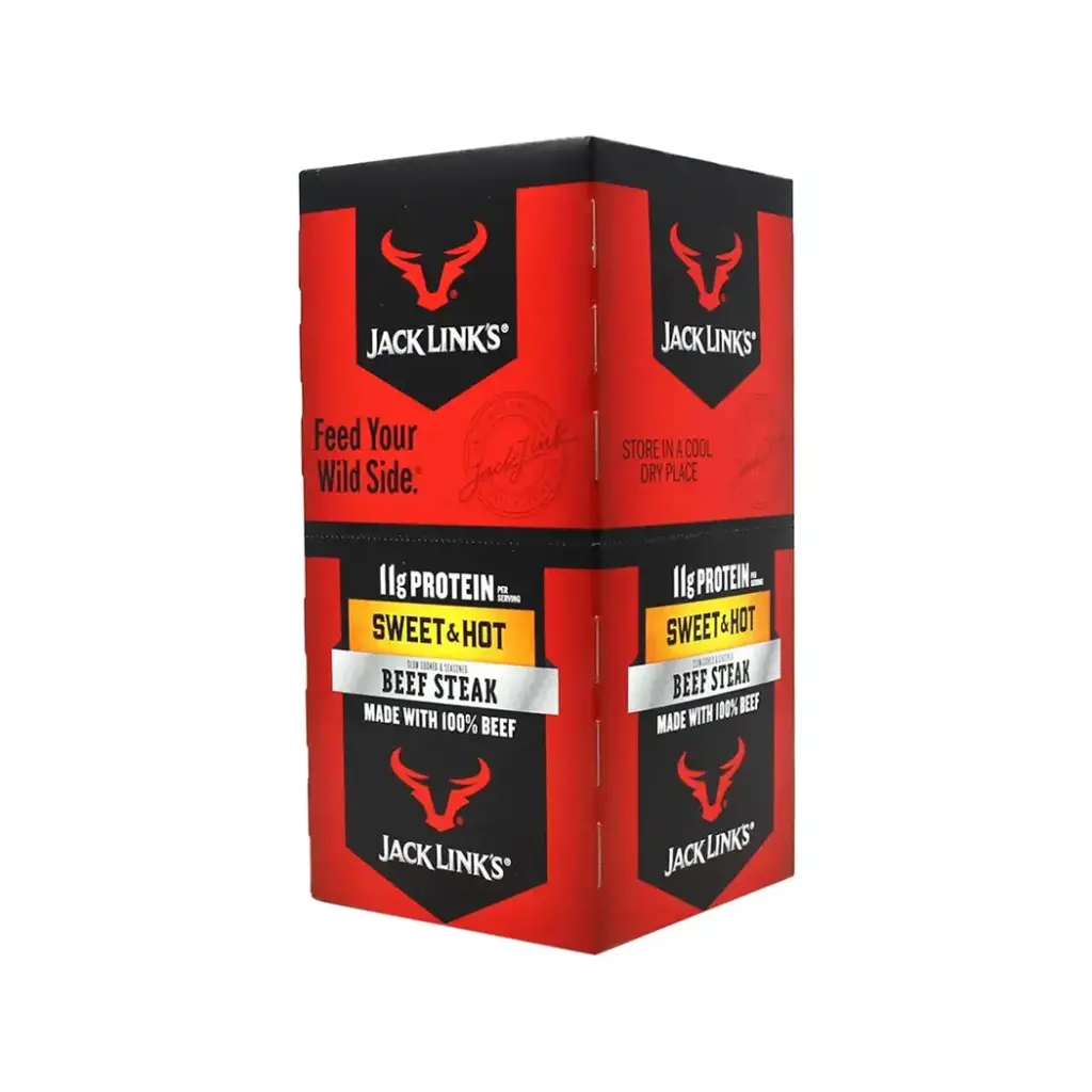 JACKLINK 12-1OZ STEAK SWEET & HOT