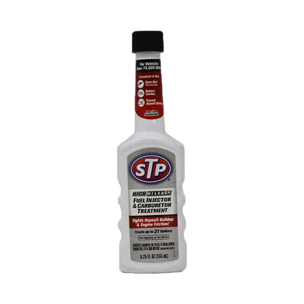 STP FUEL INJECTOR & CARBURETOR TREATMENT 5.25 FL OZ