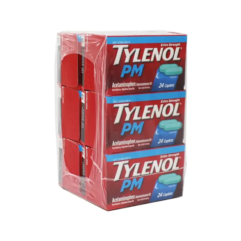 TYLENOL PM 24 CAPLETS