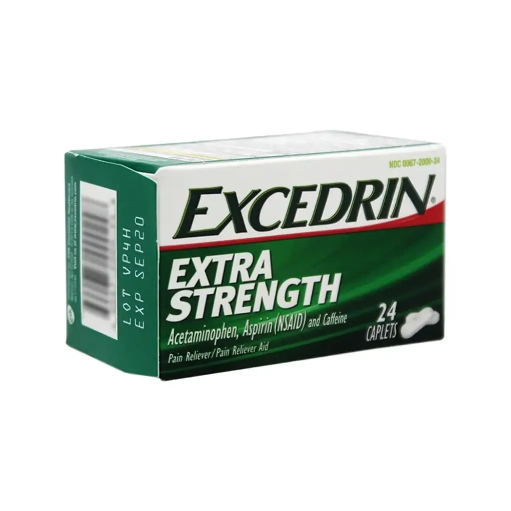 EXCEDRIN 24 CAPLETS