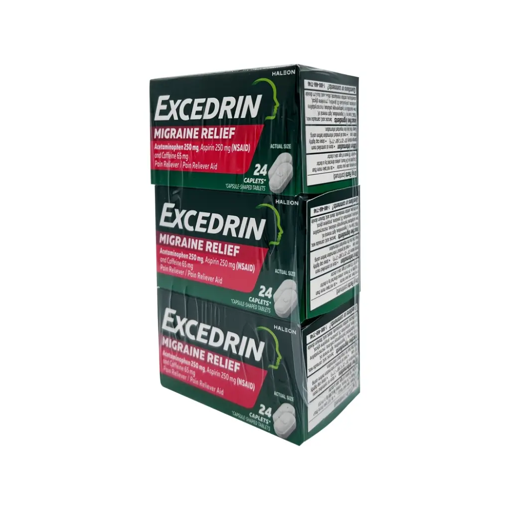 EXCEDRIN MIGRAINE 24 CAPLETS