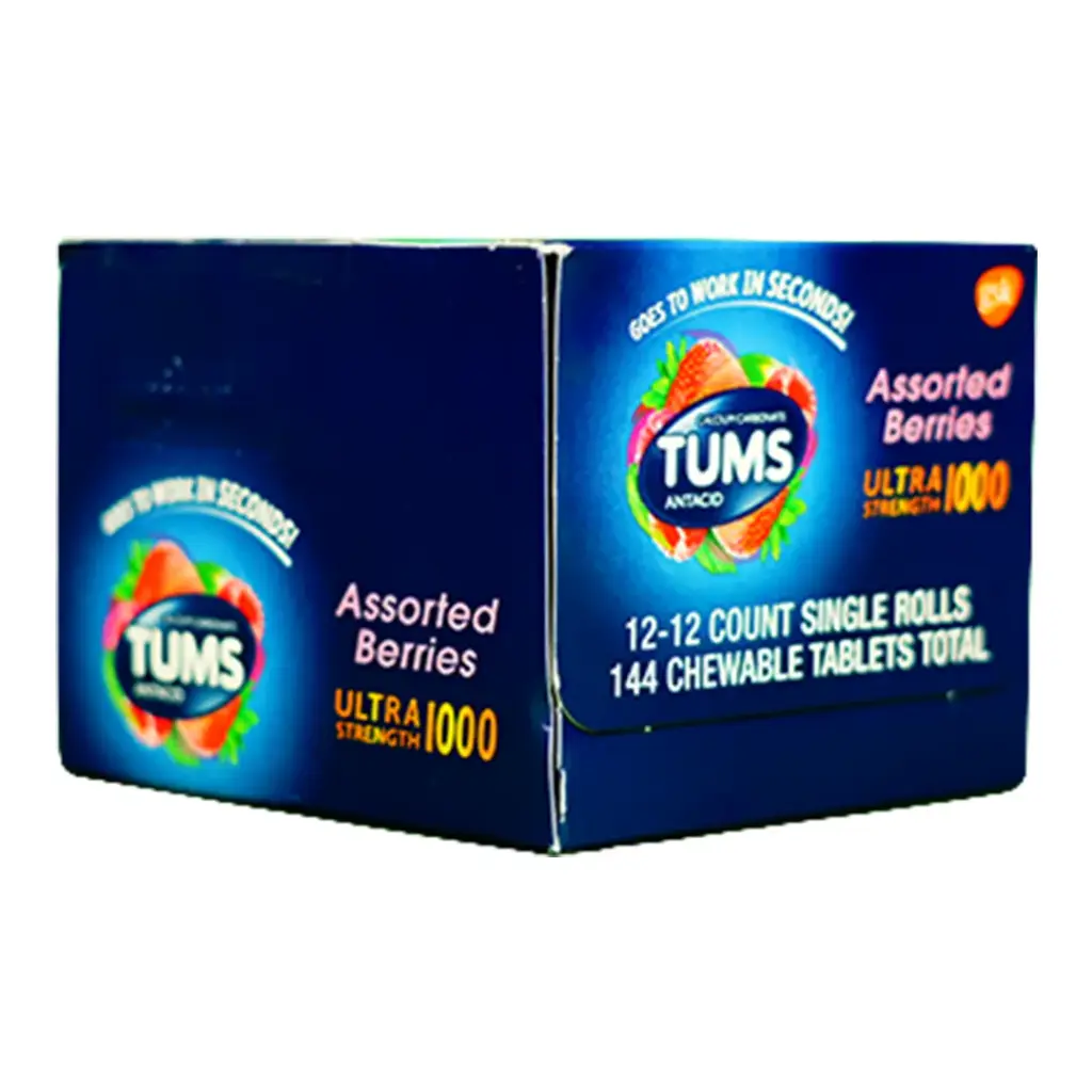 TUMS 12-12CT ASSORTED BERRIES ULTRA STRENGTH 1000