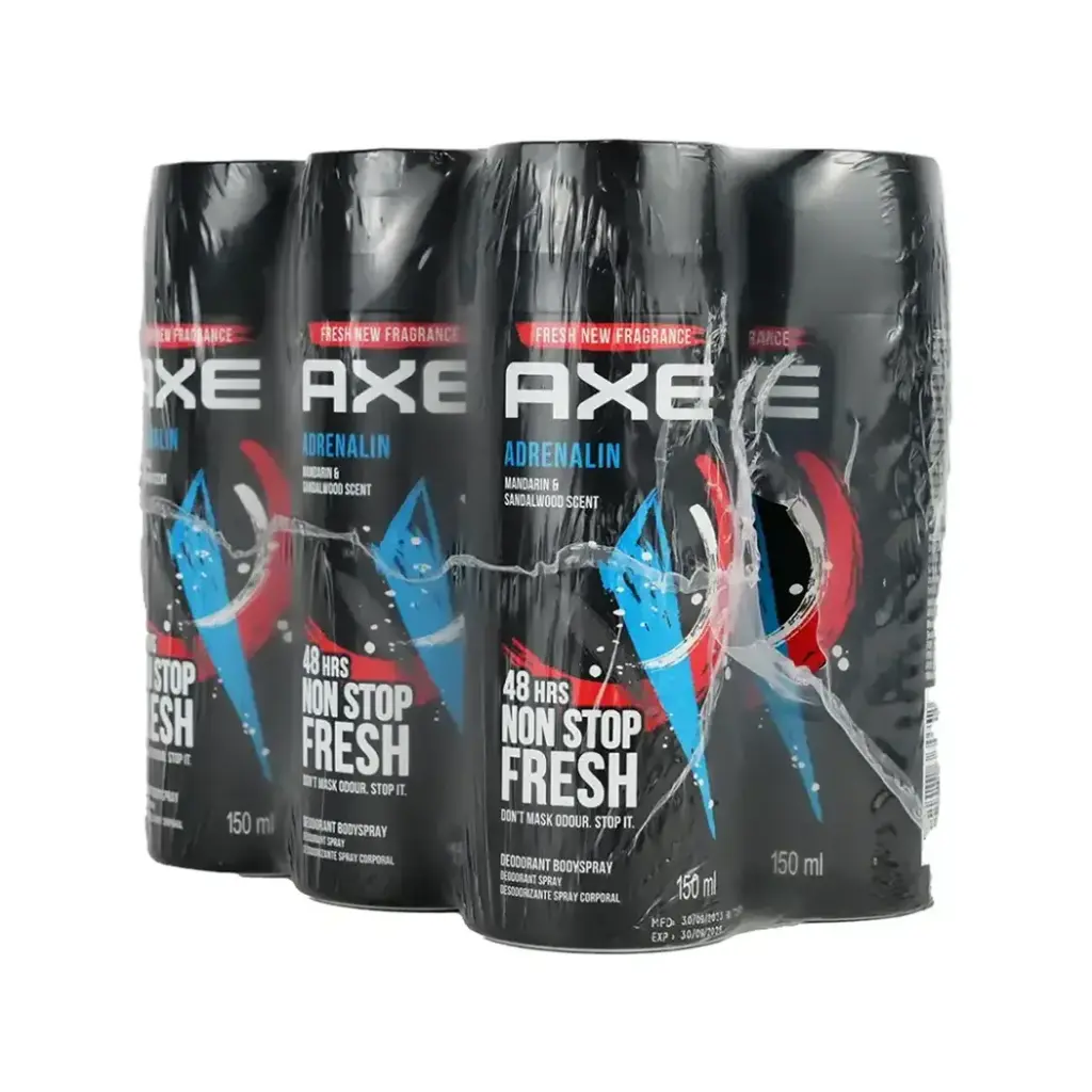AXE DEODORANT SPRAY 150 ML ADRENALIN