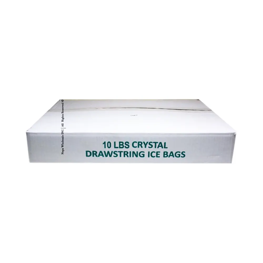ICE BAG WITH DRAW STRING 10LB