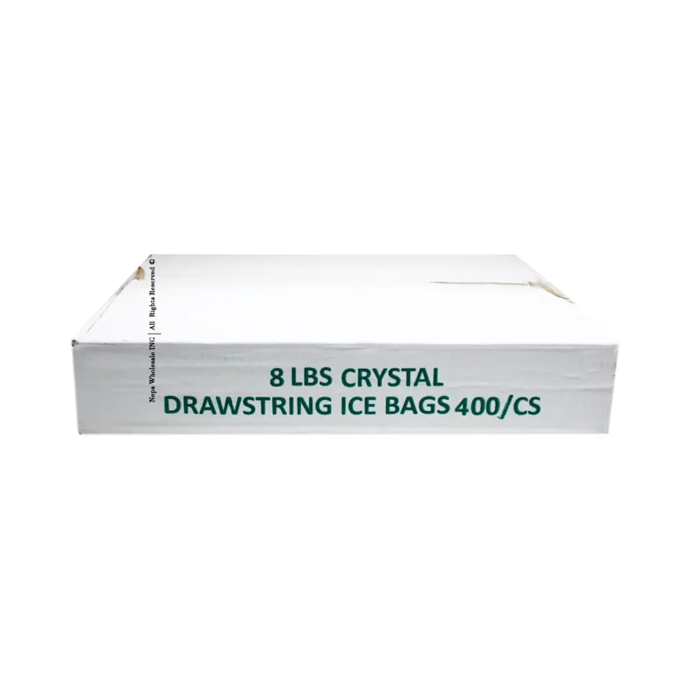 ICE BAG WITH DRAW STRING 8LB