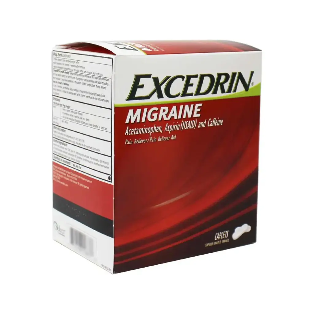 EXCEDRIN MIGRAINE DISPENSER 25 X 2'S