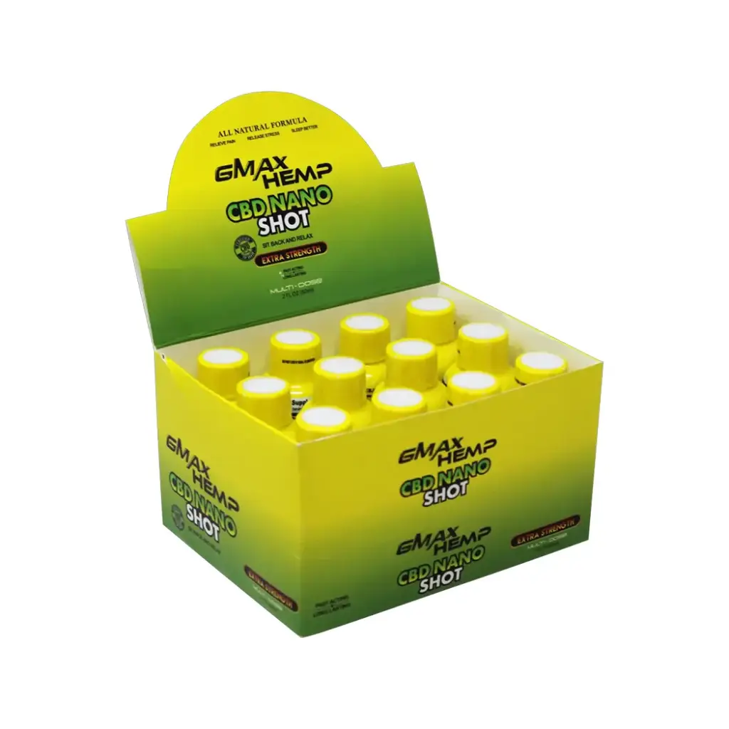 GMAX HEMP NANO SHOT 2FL OZ. - 12CT