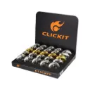 CLICKIT LIGHTER (GH-7209) DOLLAR COIN 25CT