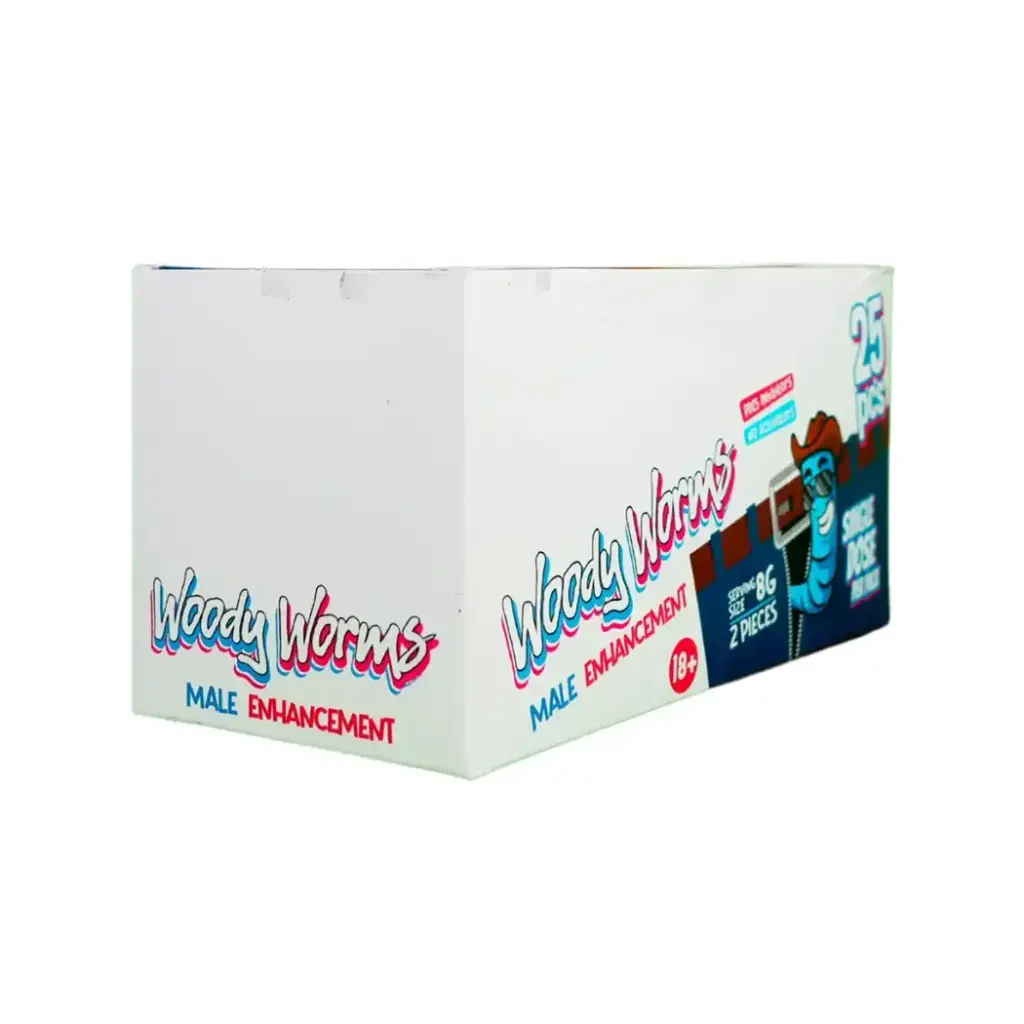 WOODY WORMS 25 PACKS