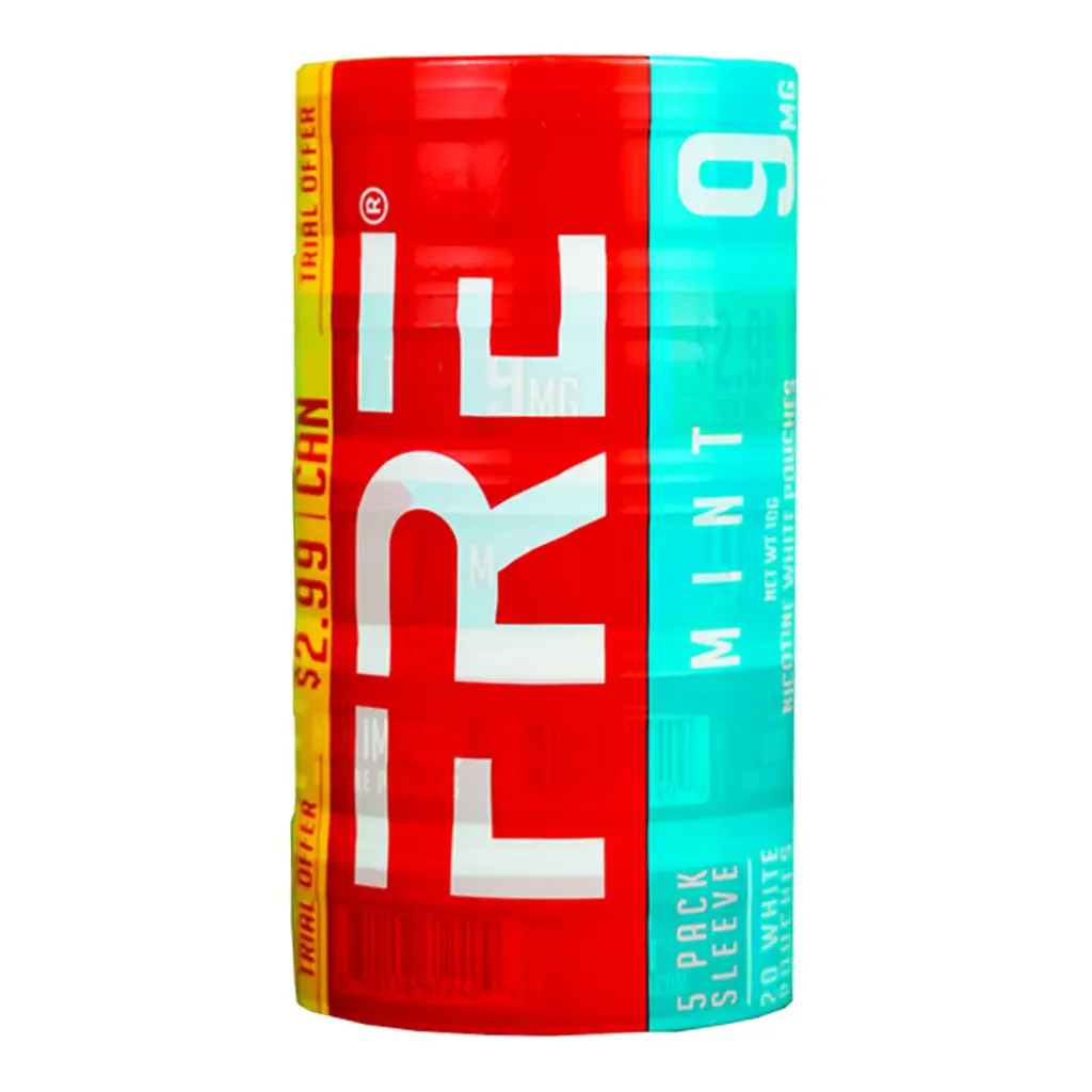 FRE 9MG MINT $2.99 5PK