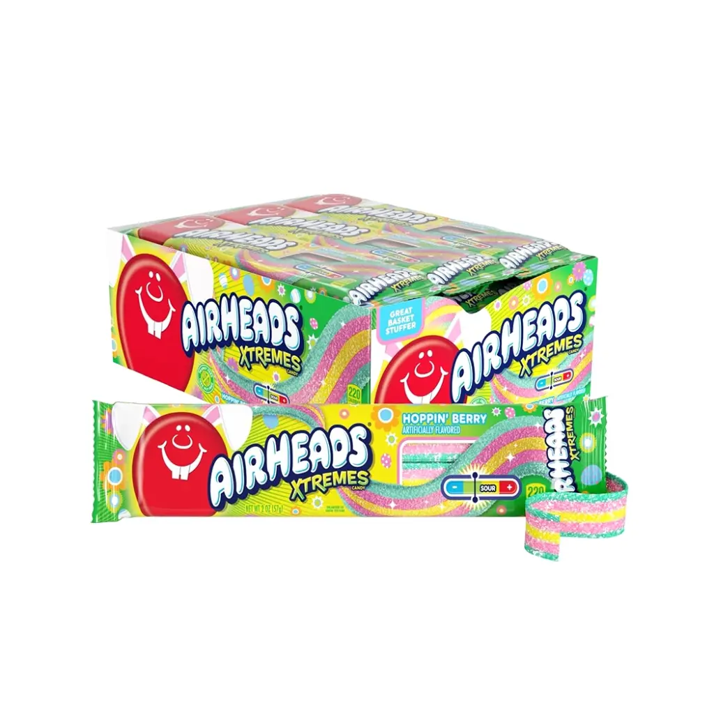 AIRHEADS XTREMES 18-2OZ HOPPIN BERRY