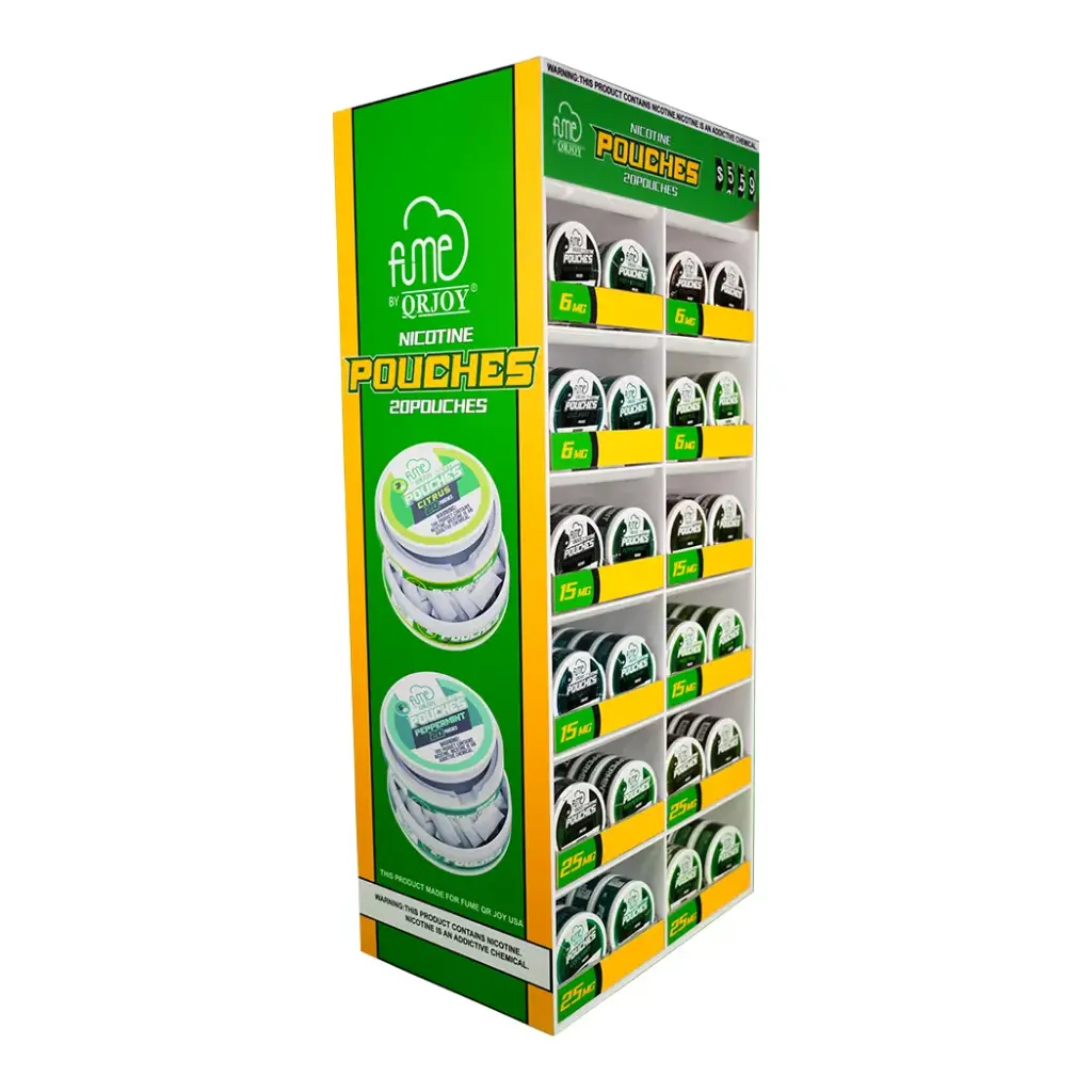 FUME NICOTINE POUCHES 120 CT DISPLAY