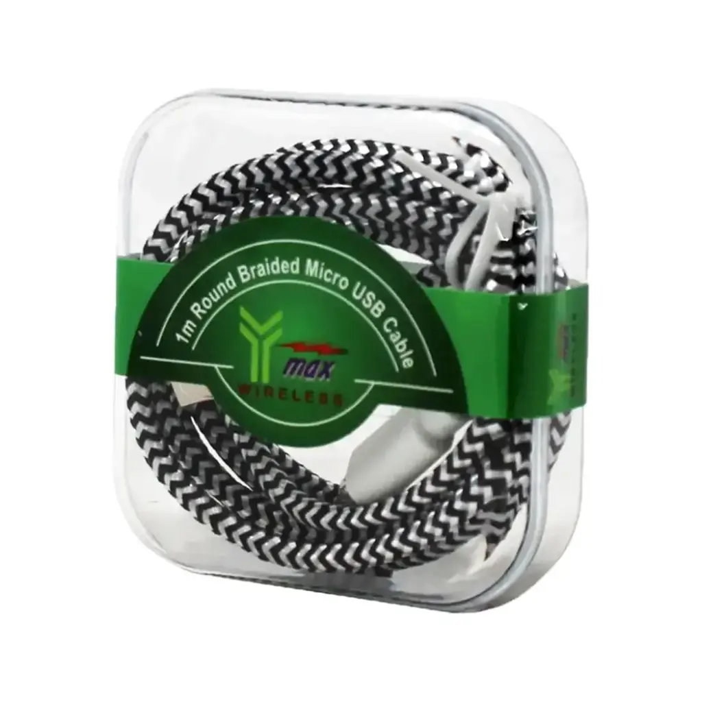 Y-MAX CRYSTAL BOX MICRO USB CABLE 1CT