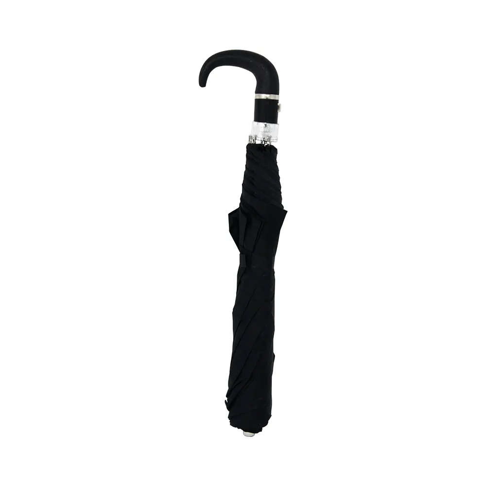 LARGE UMBRELLA SINGLE BLACK 1CT
