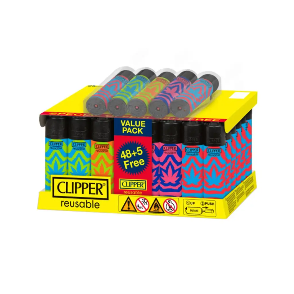 CLIPPER LIGHTERS 48+5CT