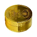 GRINDER (GR076) 50MM 3 PART WITH GOLD COINS