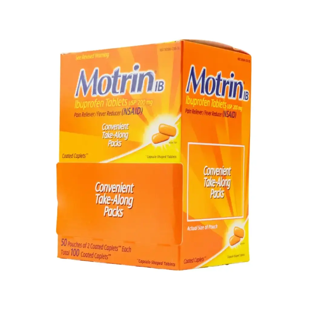MOTRIN DISPENSER 50 X 2'S