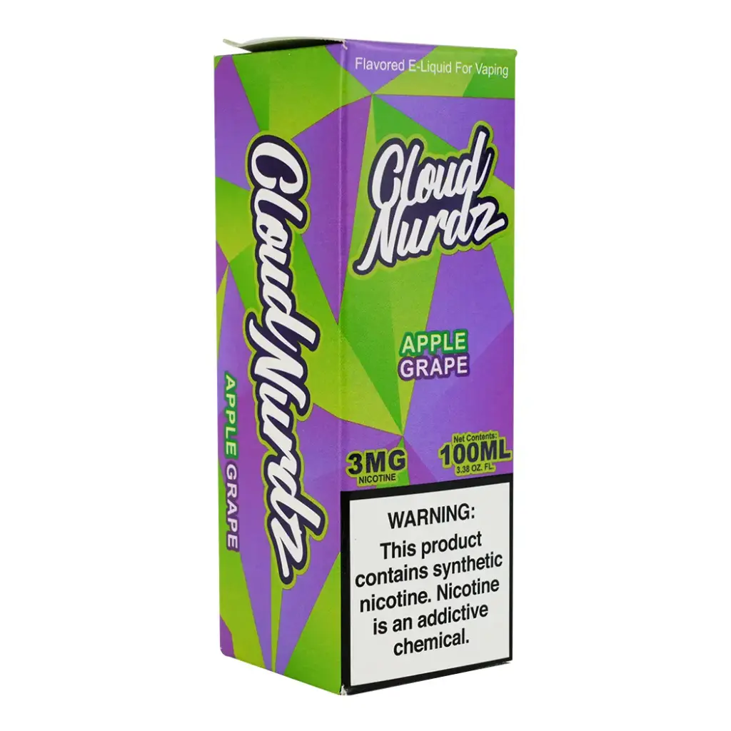 CLOUD NURDZ SYNTHETIC NICOTINE 100ML E-JUICE 3 MG
