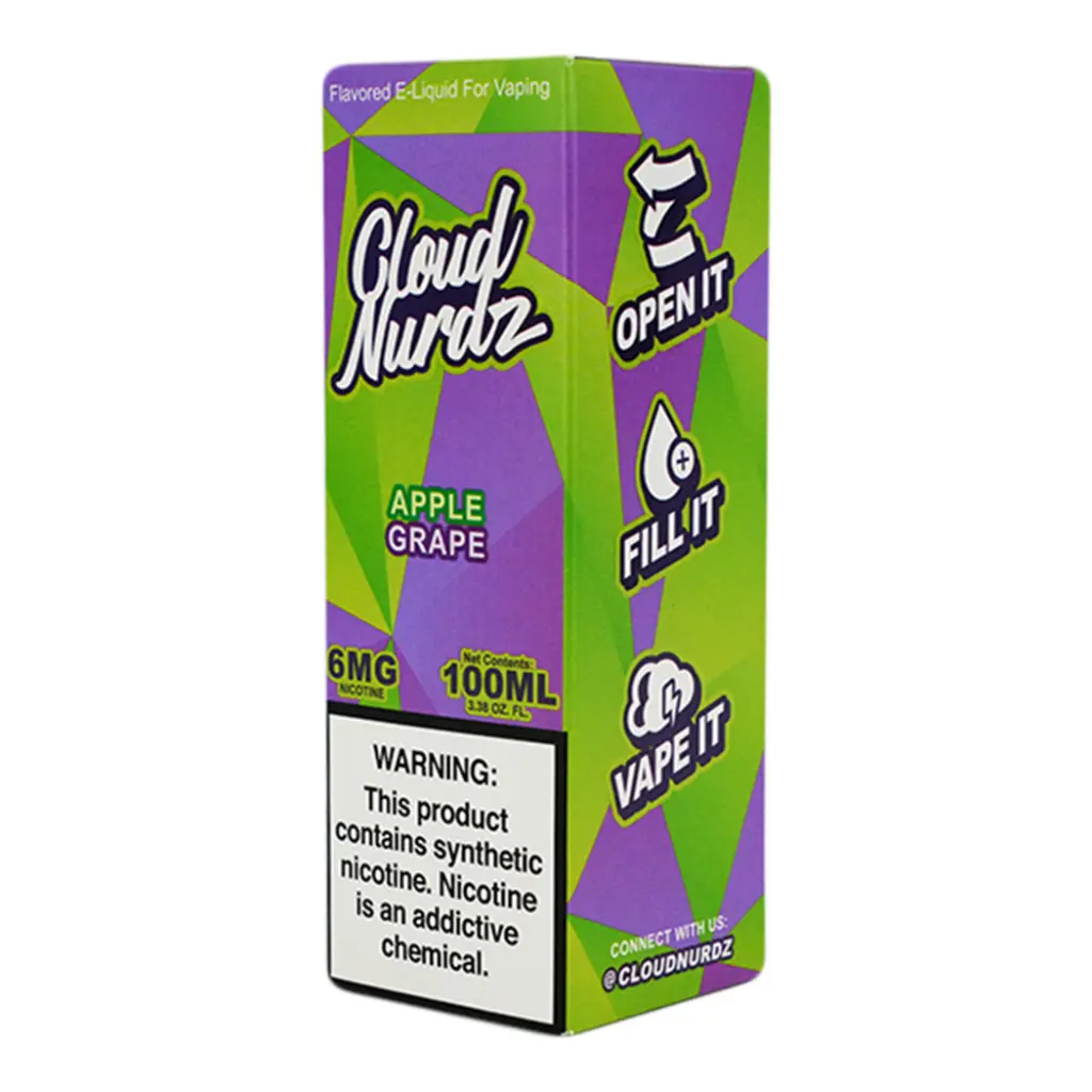 CLOUD NURDZ SYNTHETIC 100ML E-JUICE 6 MG