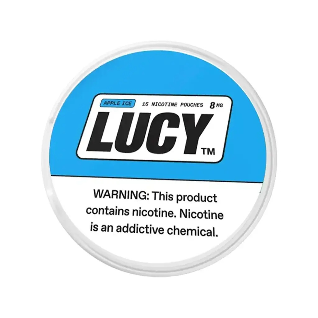 Lucy Gum 2mg LUCY Nicotine Pouches ( 6 Pack) - Just Vapes Australia  Australia Apple Ice