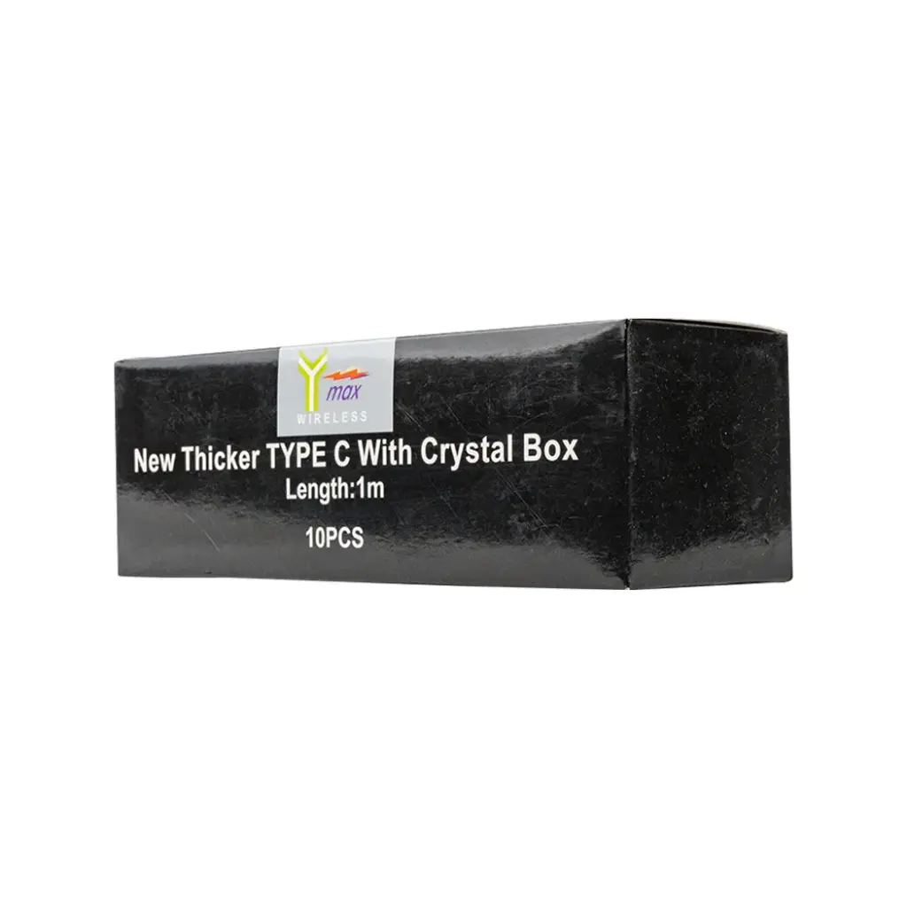 Y-MAX CRYSTAL BOX TYPE C CABLE 1 CT
