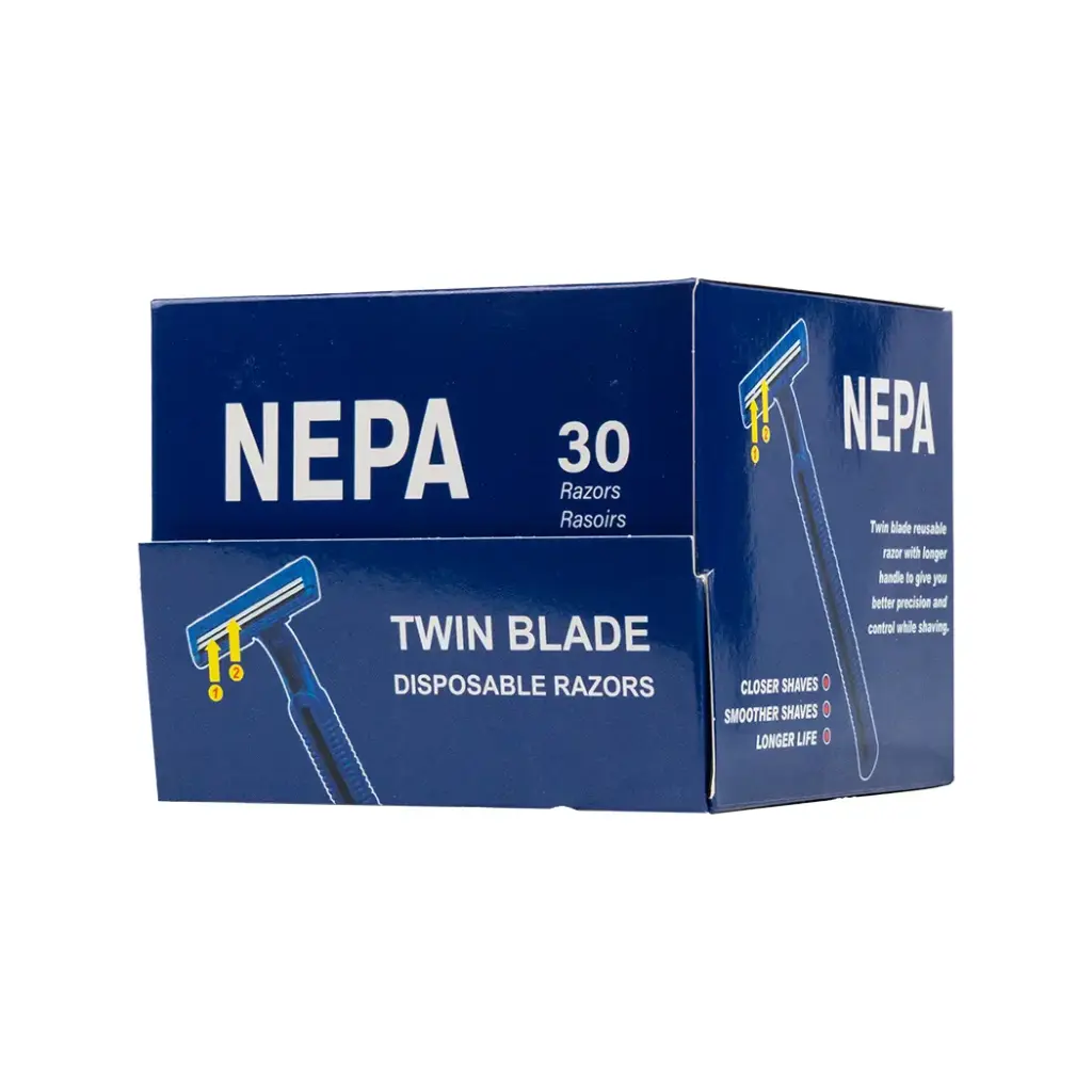 NEPA 30CT RAZOR DISPENSER BOX