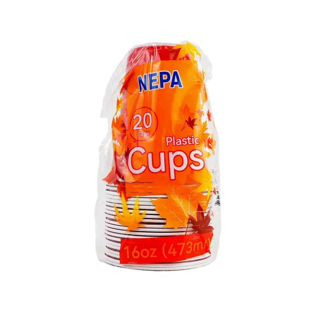 NEPA PLASTIC CUP 20/16OZ