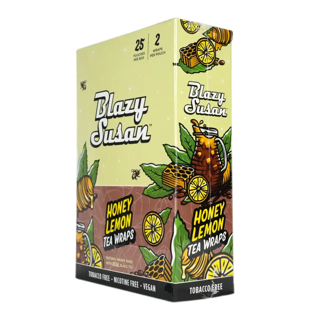 BLAZY WRAP HONEY LEMON TEA LEAF 2-25PACK