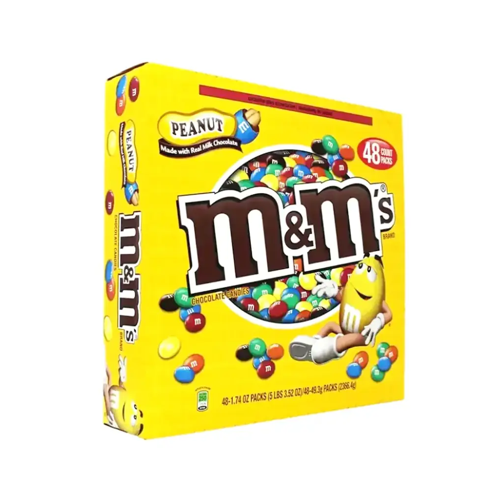 M&M 48-1.74 OZ PEANUT