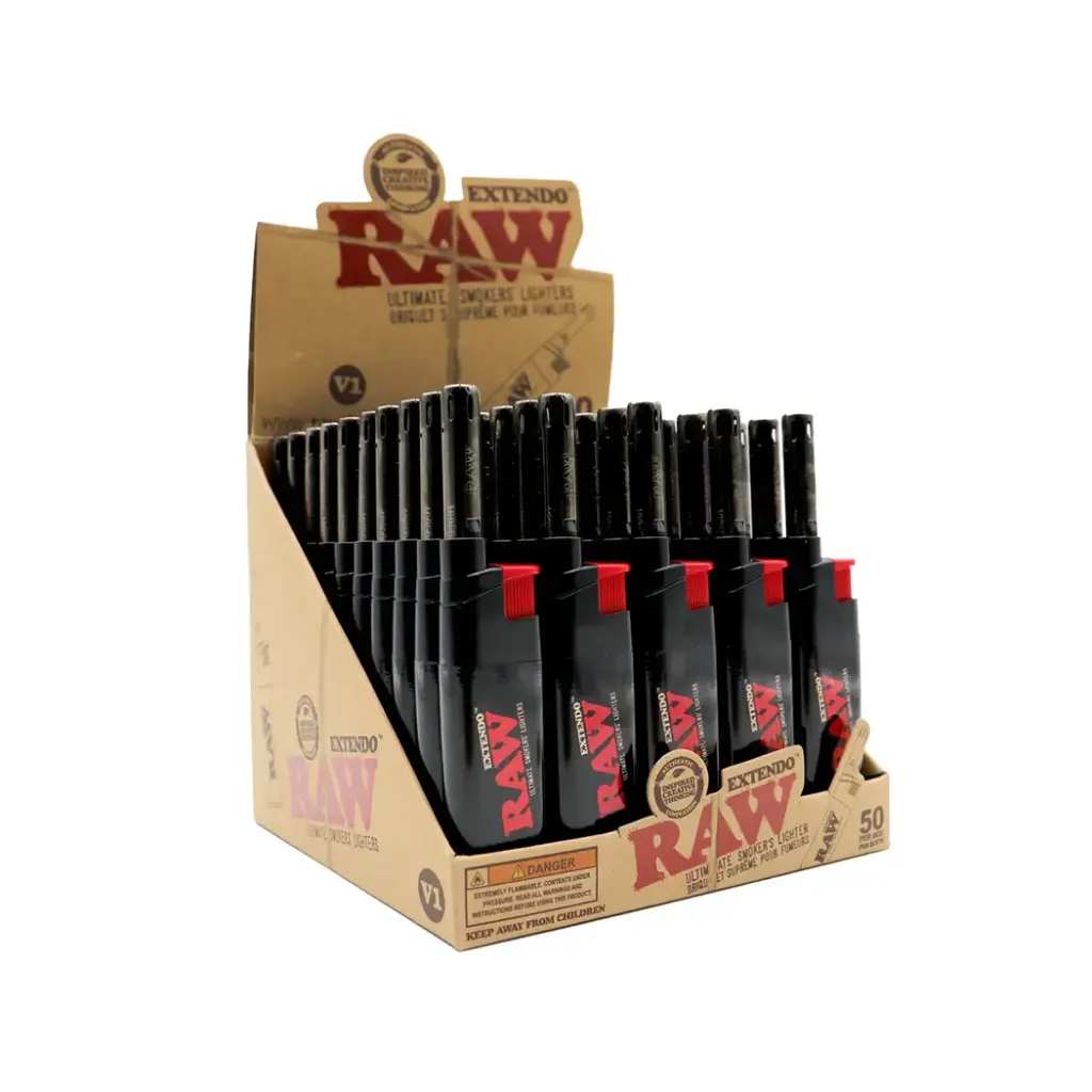 RAW EXTENDO LIGHTER 50CT