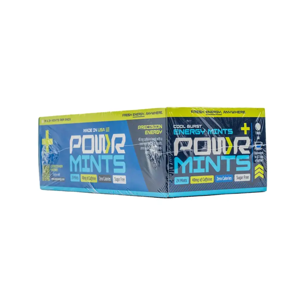 POWR ENERGY MINT 40MG COOL BRUST 24CT