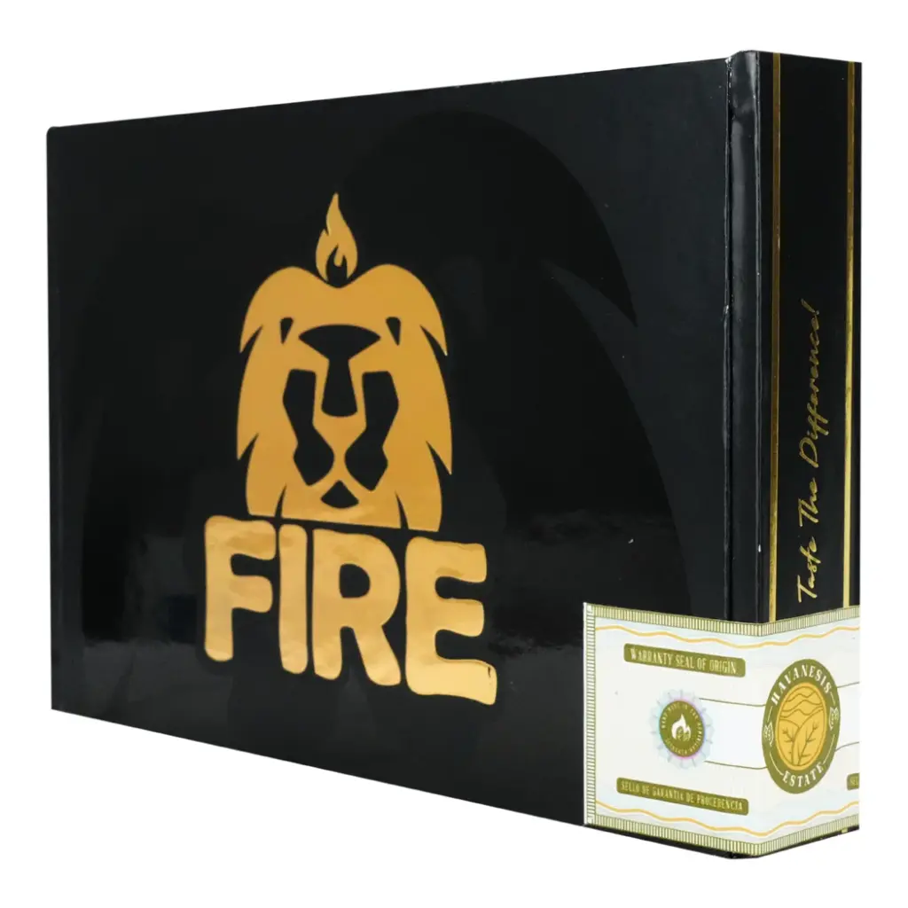 FIRE PREMIUM CIGAR ROBUSTO BLACK LEBEL 10CT 