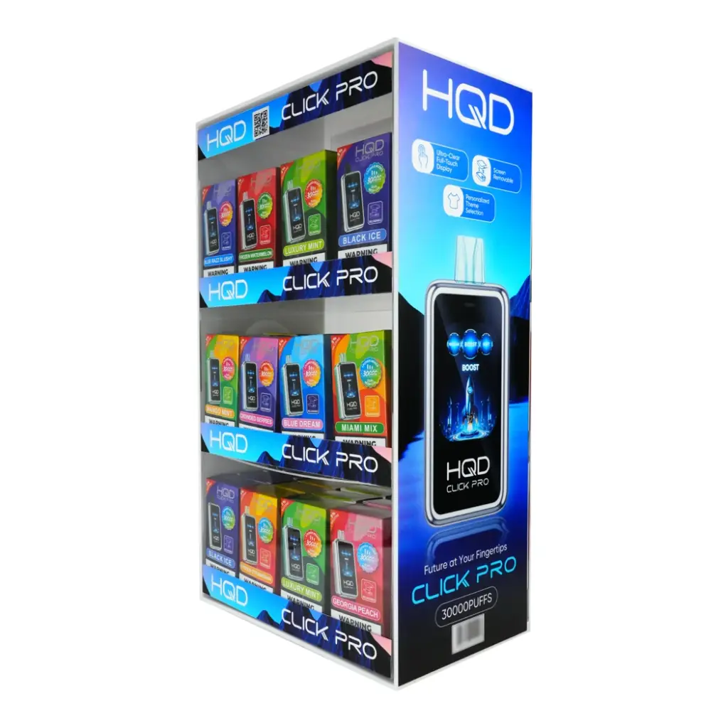 HQD CLICK PRO 30K PUFFS 60CT DISPLAY