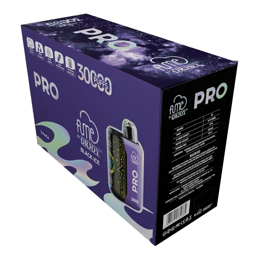 FUME 5PK PRO 5% 30K PUFFS