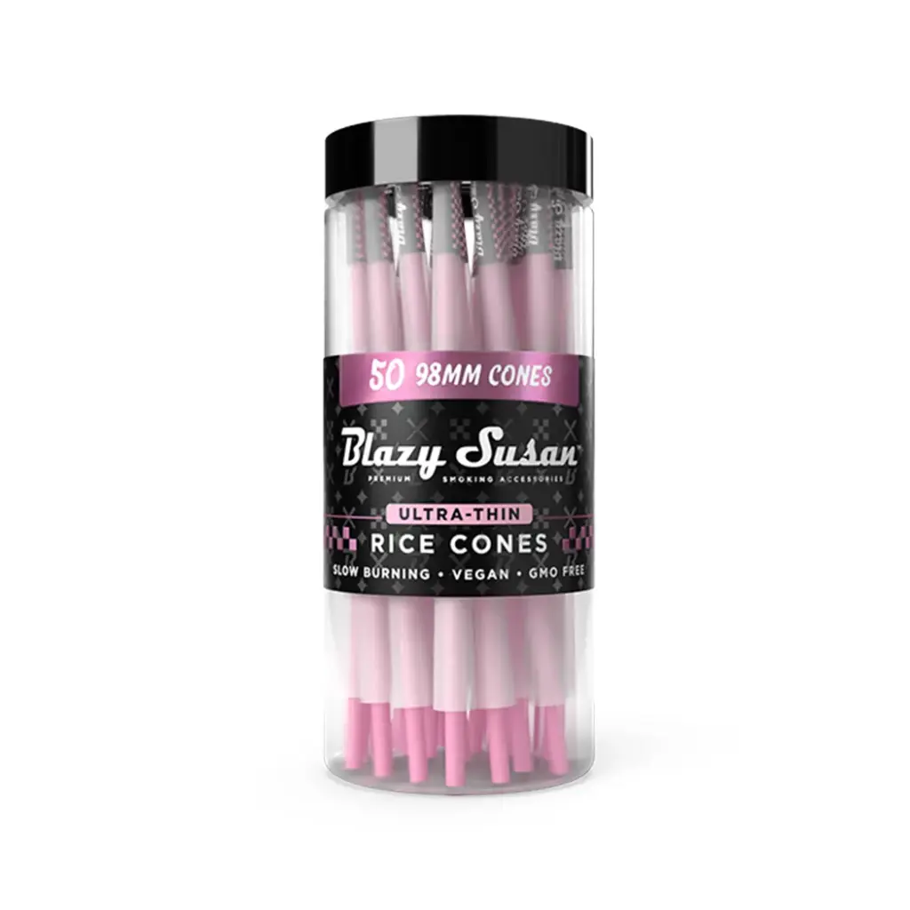 BLAZY RICE CONE ULTRA THIN 98MM 50CT JAR