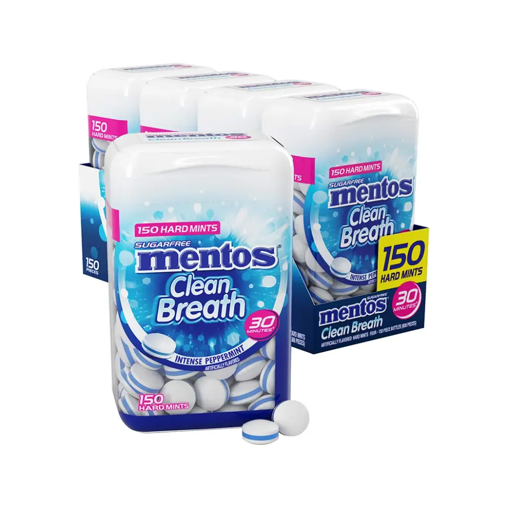 MENTOS CLEAN BREATH 4-150PC